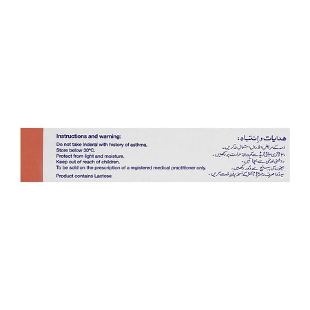 ICI Pharmaceuticals Inderal Tablet, 10mg, 50-Pack - Image 4
