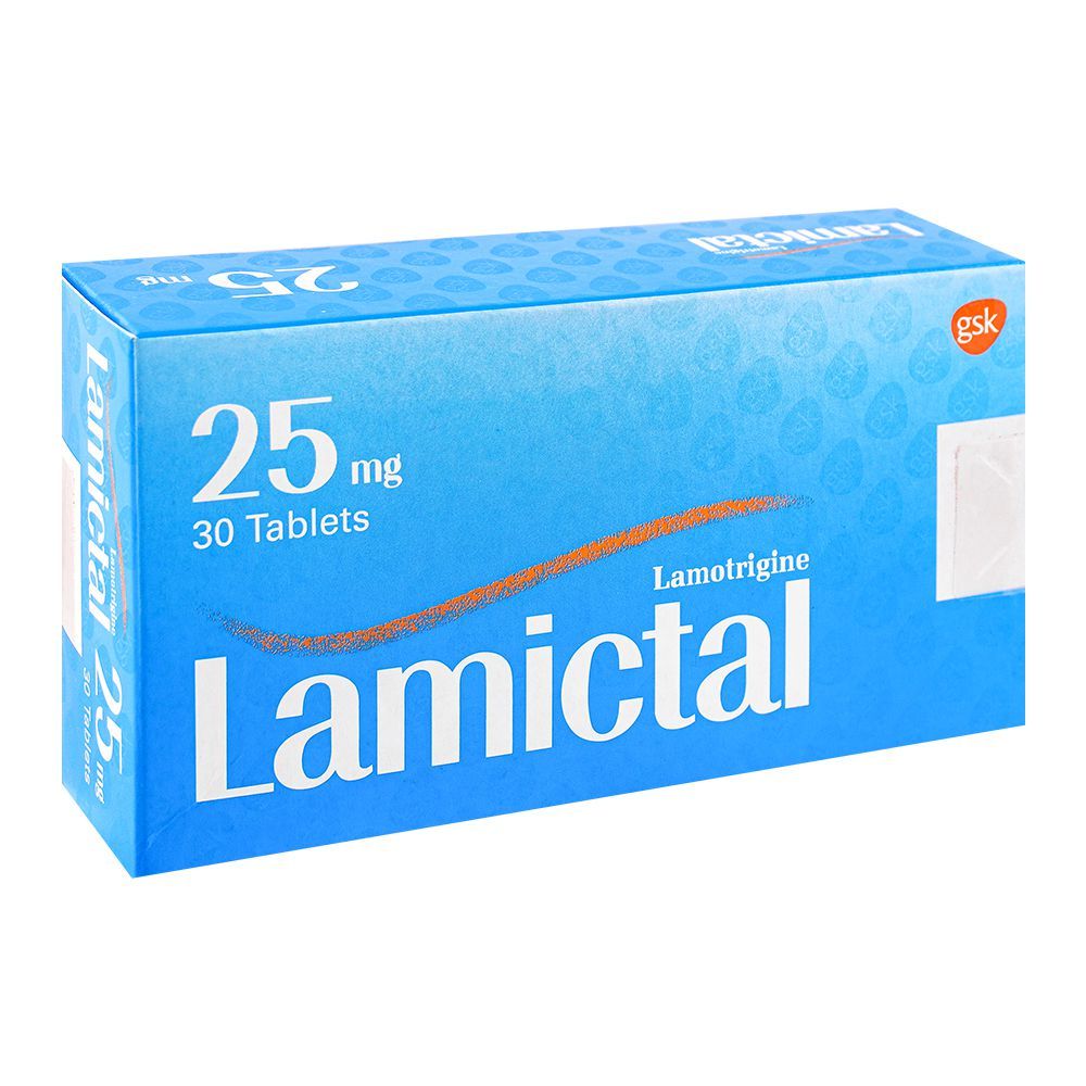 GSK Lamictal Tablet, 25mg, 30-Pack - Main Image