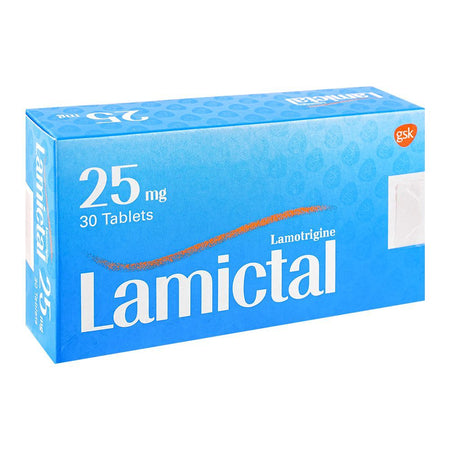 GSK Lamictal Tablet, 25mg, 30-Pack - Main Image