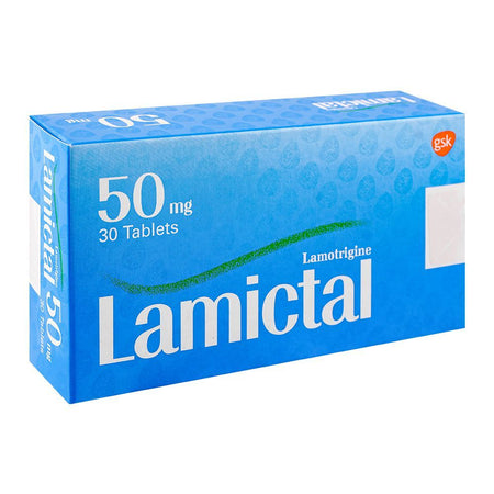 GSK Lamictal Tablet, 50mg, 30-Pack - Main Image