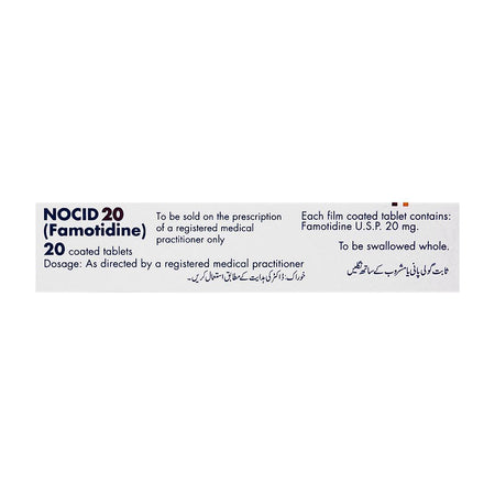 Novartis Pharmaceuticals Nocid Tablet, 20mg, 20-Pack - Image 3