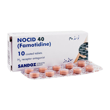 Novartis Pharmaceuticals Nocid Tablet, 40mg, 10-Pack - Main Image