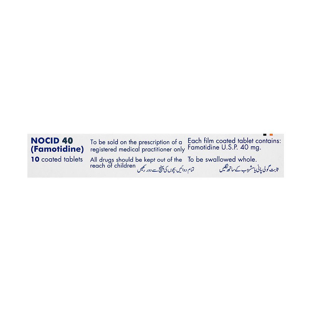 Novartis Pharmaceuticals Nocid Tablet, 40mg, 10-Pack - Image 3