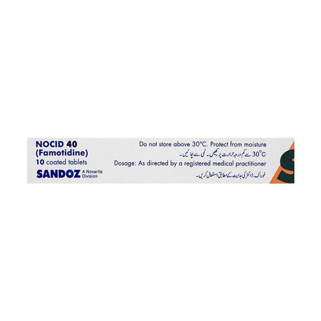Novartis Pharmaceuticals Nocid Tablet, 40mg, 10-Pack - Image 4