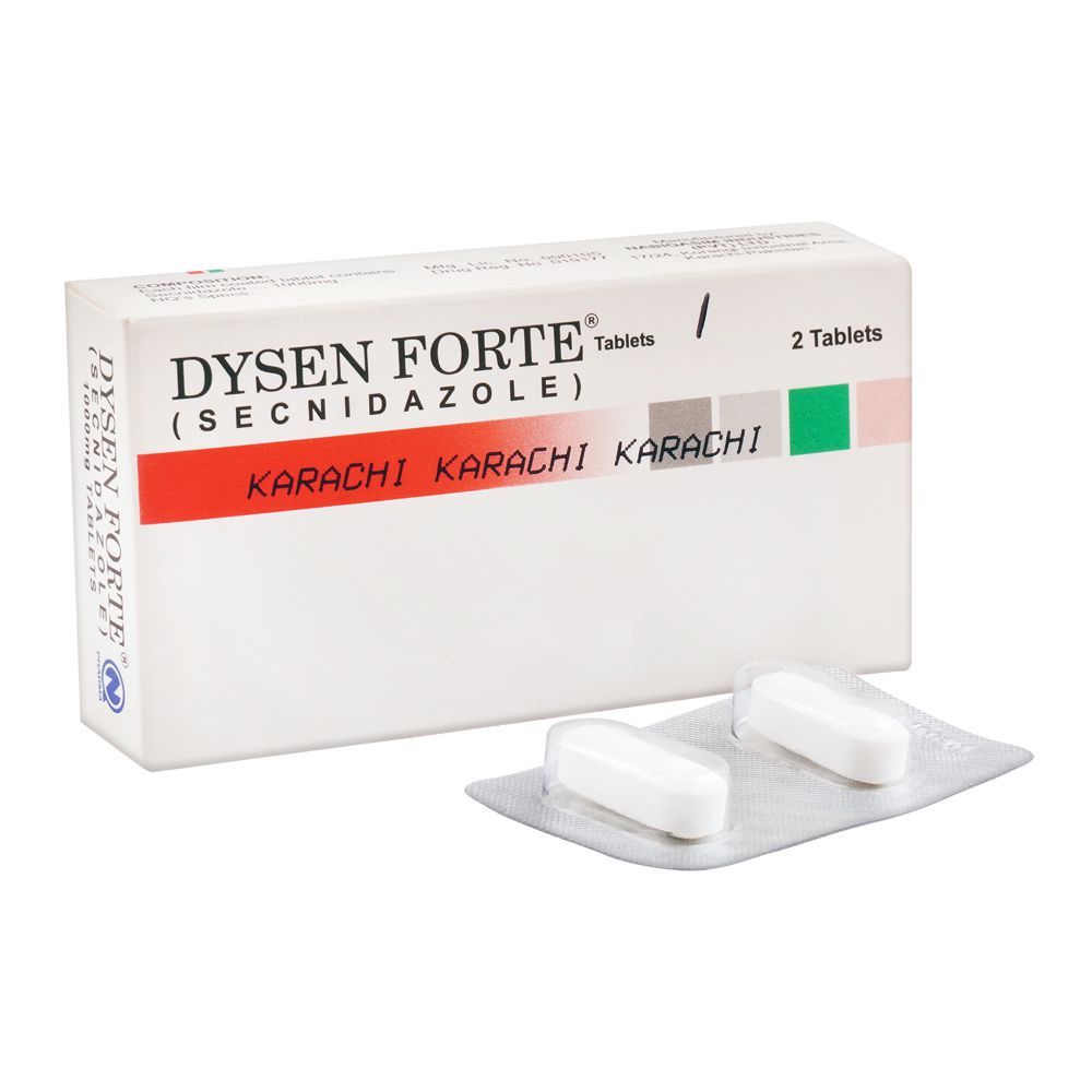 NabiQasim Dysen Forte Tablet, 1000mg, 2-Pack - Main Image