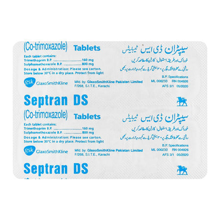 GSK Septran DS Tablet, 1-Strip - Image 2