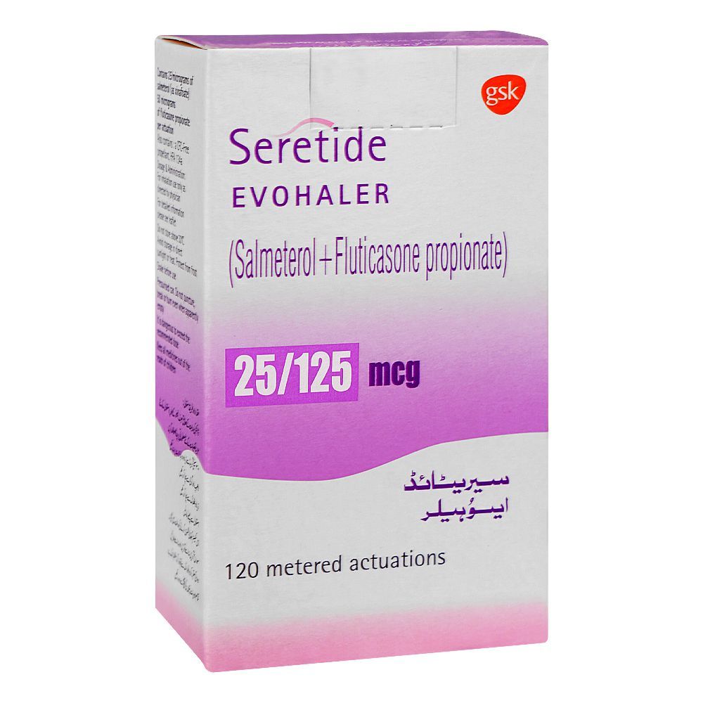 Seretide Evohaler, 25/125mcg - Main Image