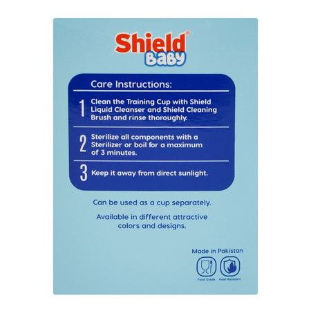 Shield Baby Non-Spill Training Cup, For 12+ Months, 180ml, Assorted Colour - Image 6