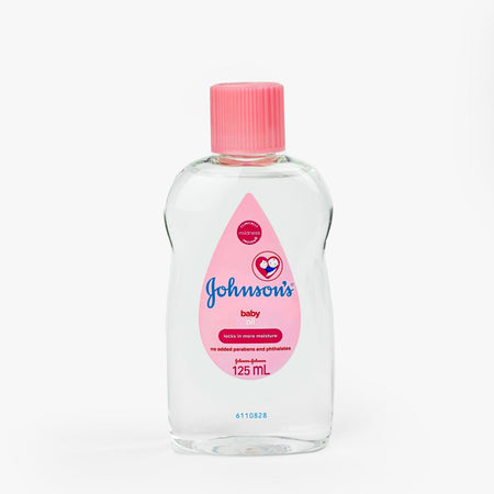 Johnson's Baby Oil, 125ml - Main Image