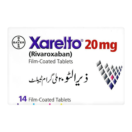 Bayer Pharmaceuticals Xarelto Tablet, 20mg, 14-Pack - Image 2