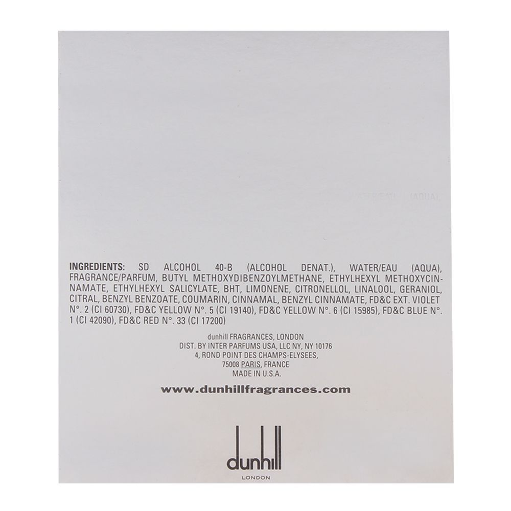 Dunhill London Eau de Toilette 100ml - Image 3