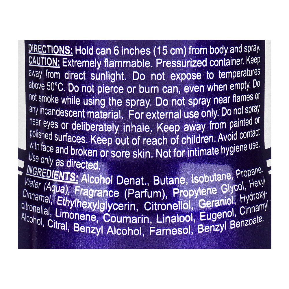 Royal Mirage Silver Refreshing Perfumed Body Spray, For Men & Women, 200ml - Image 3