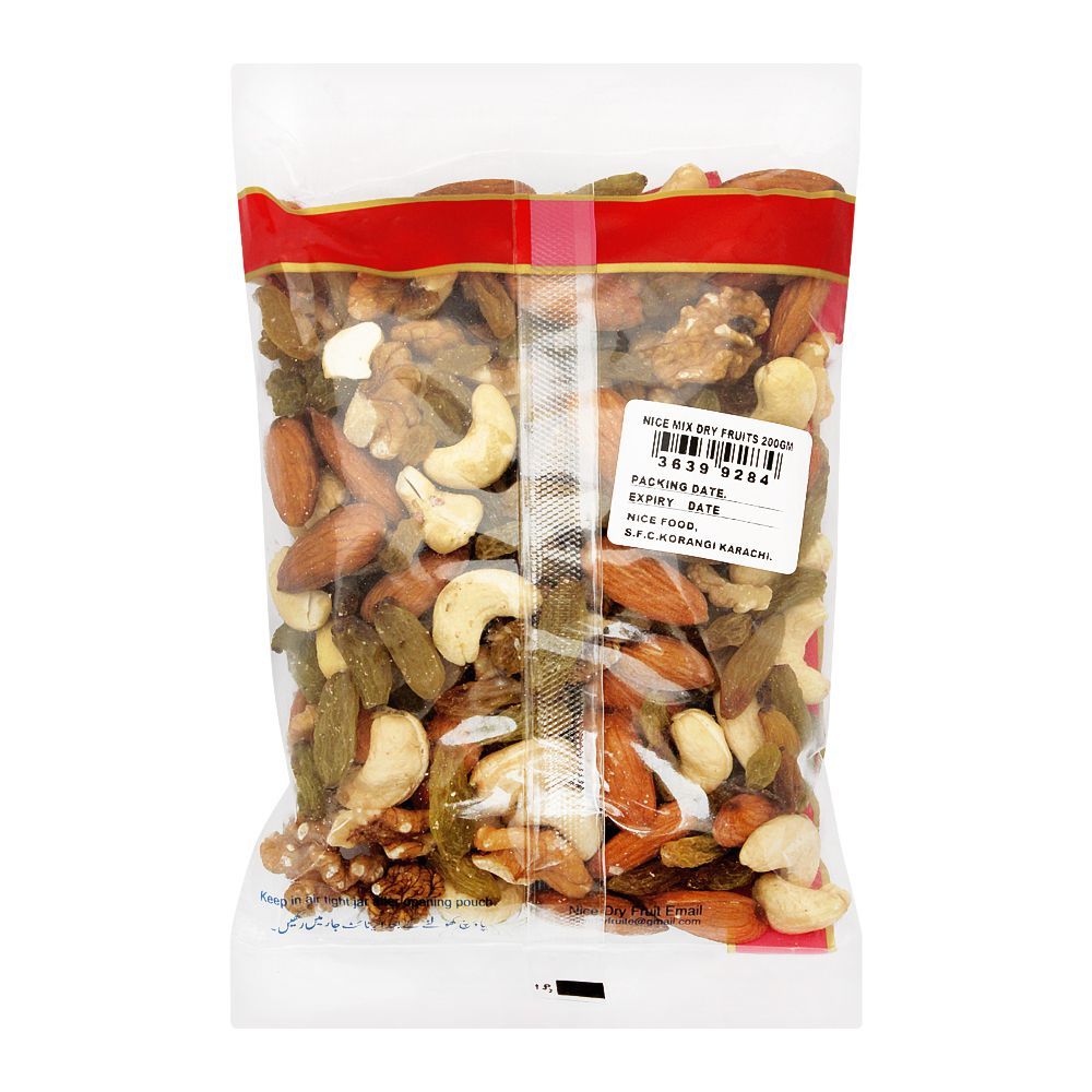 Nice Mix Dry Fruits, Pouch, 200 g - Image 2