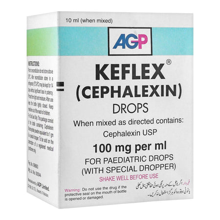 AGP Pharma Keflex Drops, 100mg/ml, 10ml - Main Image