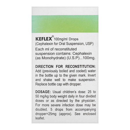 AGP Pharma Keflex Drops, 100mg/ml, 10ml - Image 3