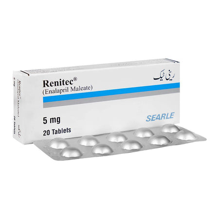 Renitec Tablets Box, 5mg - Main Image