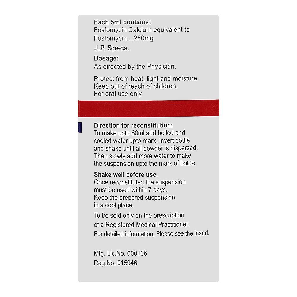 Focin Suspension, 250mg - Image 2