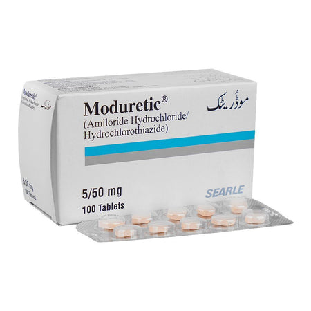 Moduretic Tablets Strip, 5/50mg - Main Image