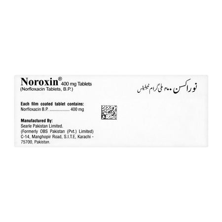 Searle Noroxin Tablet, 400mg, 14-Pack - Image 2