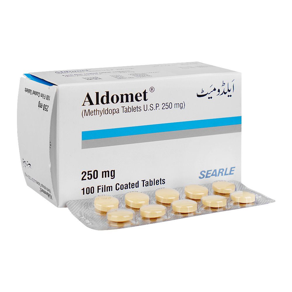 Aldomet Tablets Strip, 250mg - Main Image