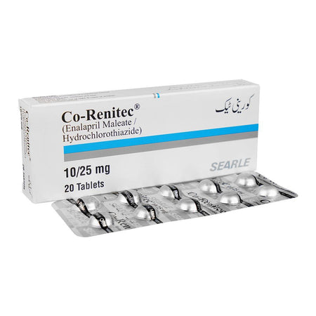 Co-Renitec Tablets Box, 10mg - Main Image