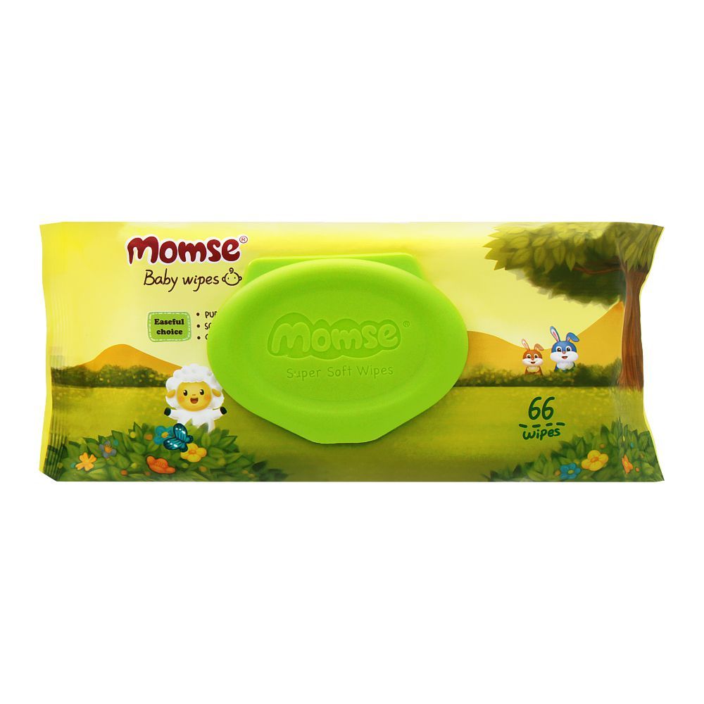 Momse Baby Wipes, 66-Pack - Main Image
