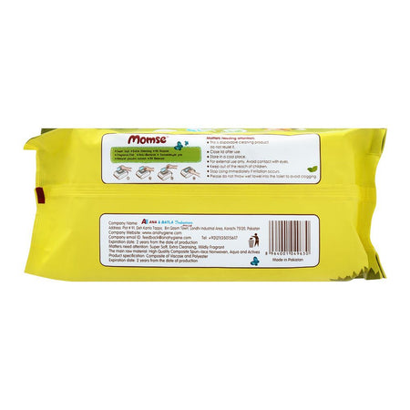Momse Baby Wipes, 66-Pack - Image 2