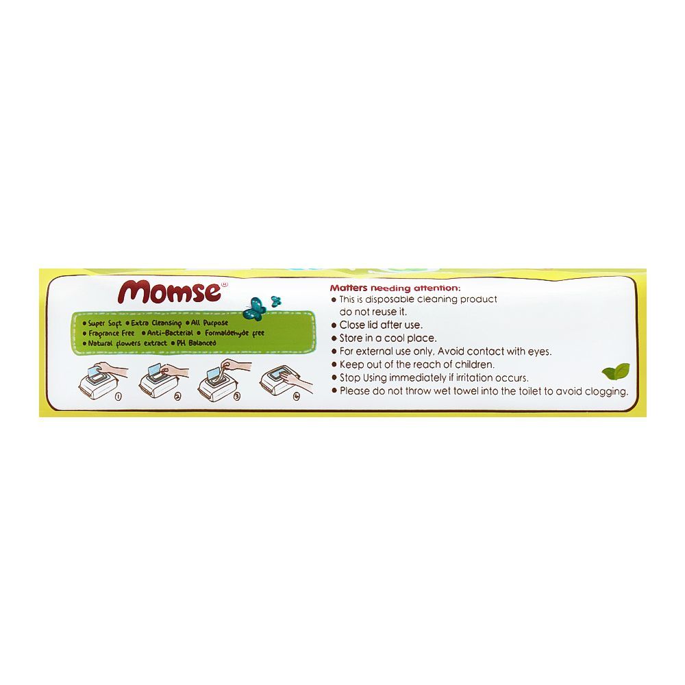 Momse Baby Wipes, 66-Pack - Image 3