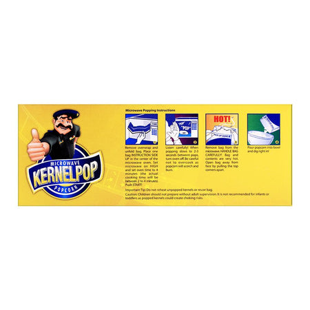 KernelPop Popcorn Butter, 3 Packs x 90g - Image 2