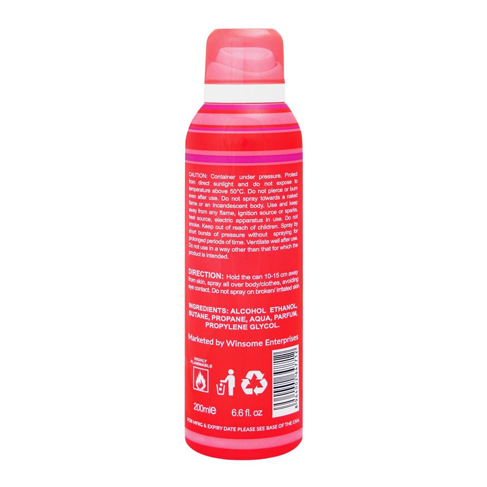 She Is Fun Deodorant Spray, For Women, 200ml - Image 2