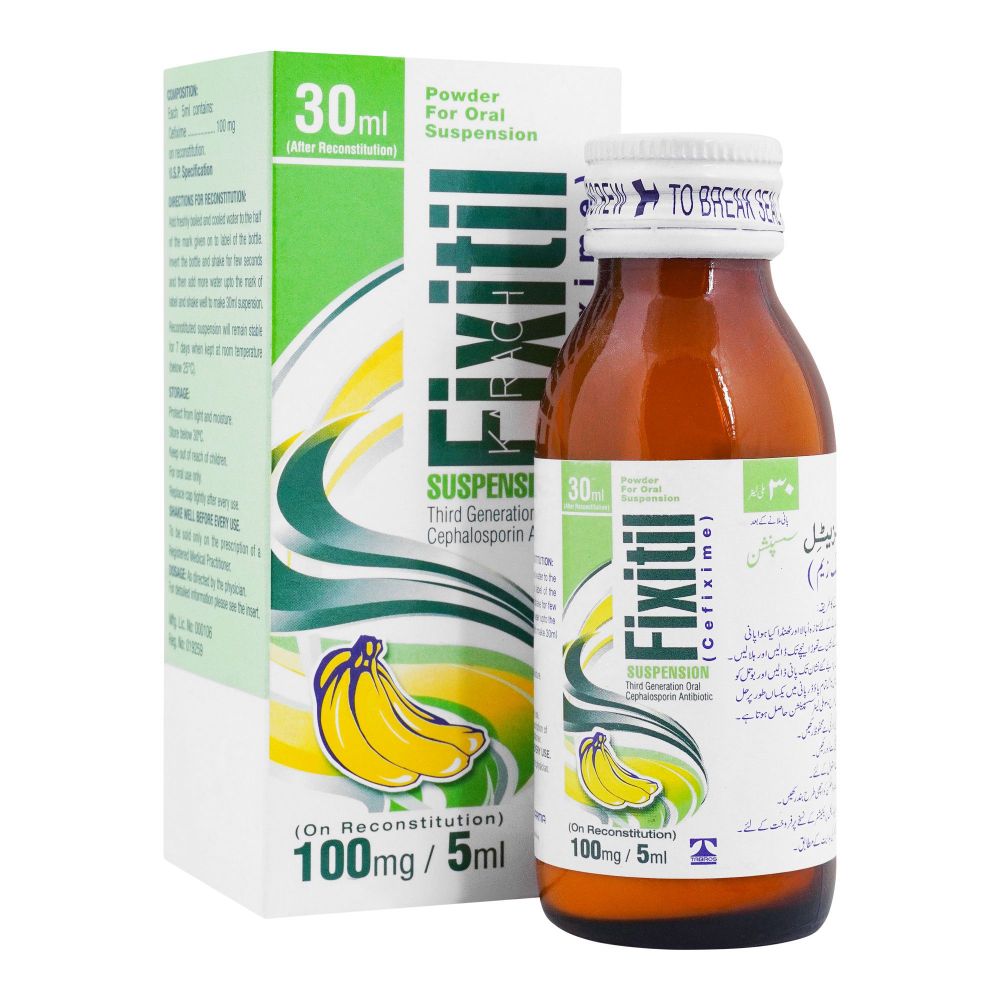 Tabros Pharma Fixitil Suspension, Powder For Oral Suspension, 30ml - Main Image