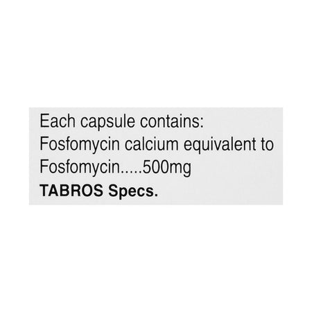Tabros Pharma Focin Capsule, 500mg, 10-Pack - Image 3