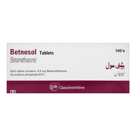 GSK Betnesol Tablet, 0.5mg, 1-Strip - Image 2