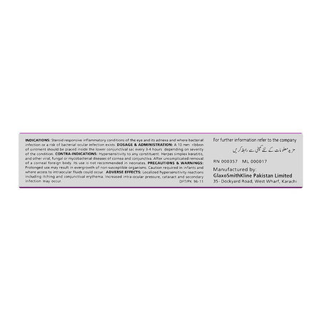 Cortisporin Eye Ointment, 3g - Image 3