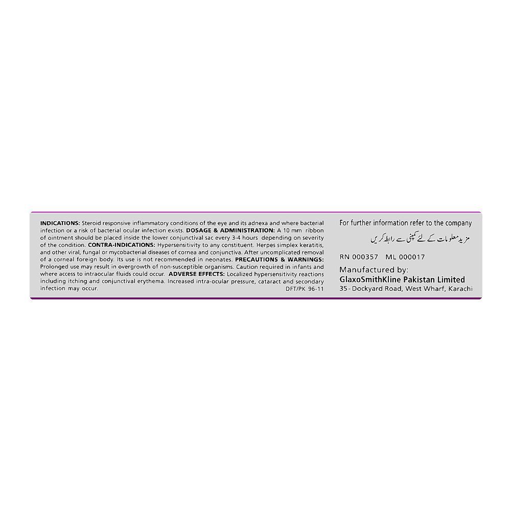 Cortisporin Eye Ointment, 3g - Image 3