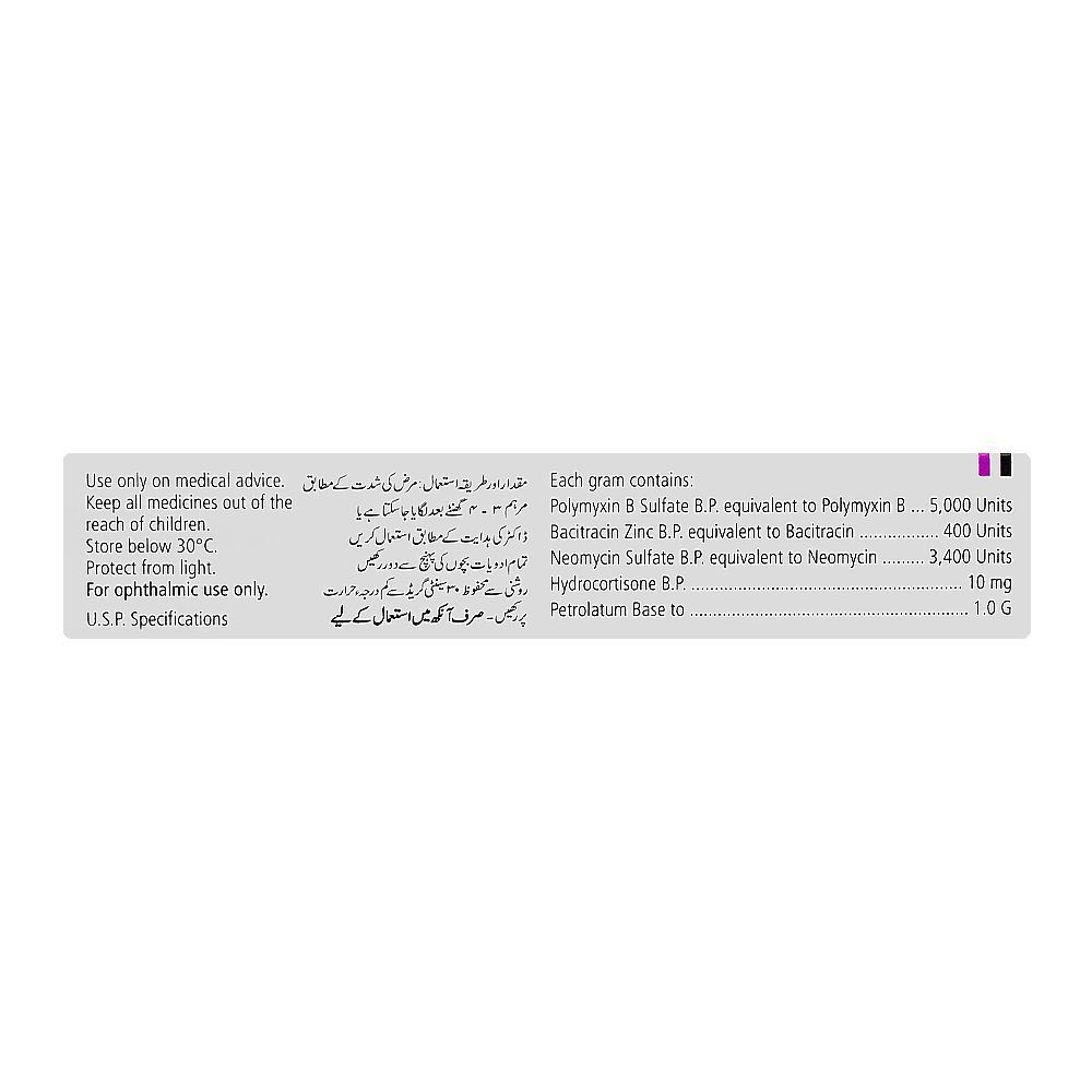 Cortisporin Eye Ointment, 3g - Image 4