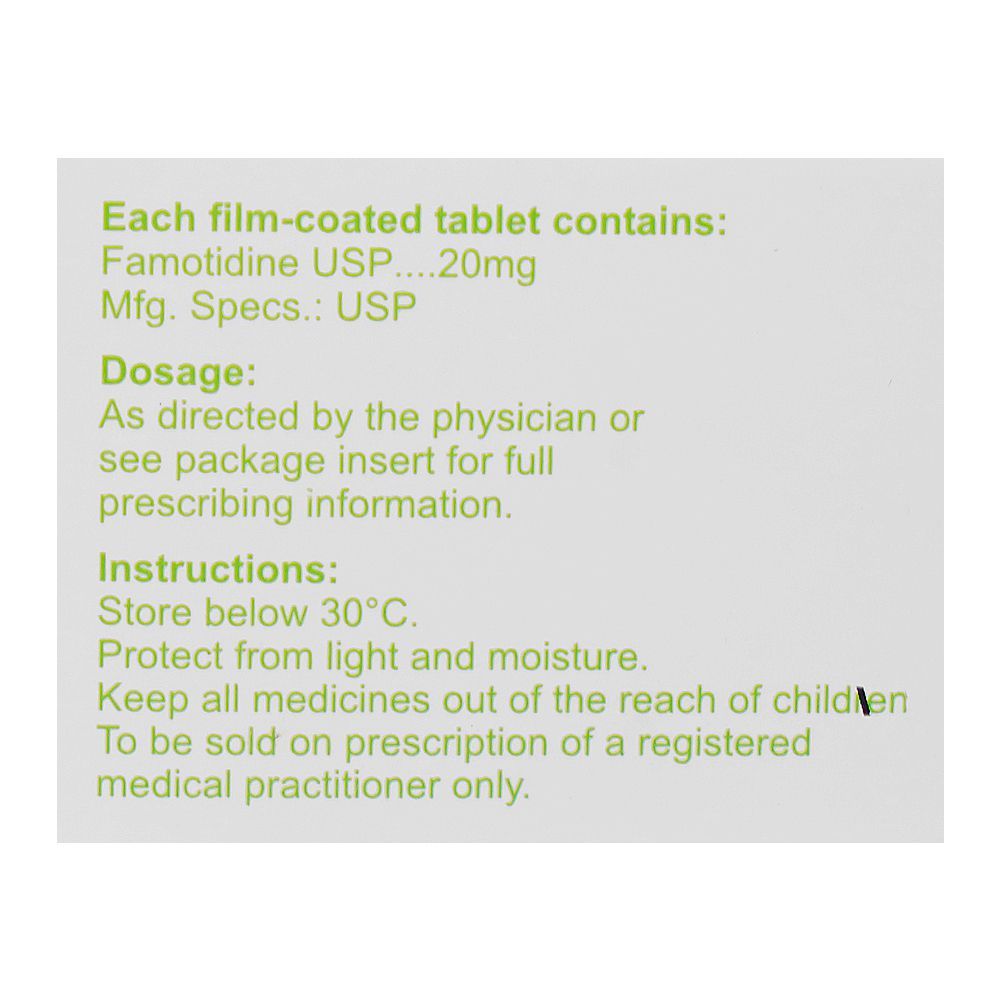 Famospin Tablets Box, 20mg - Image 3