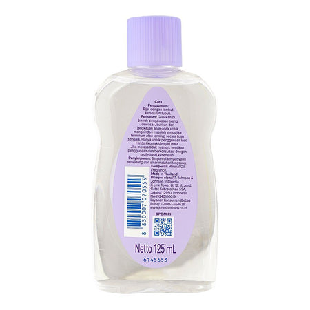 Johnson's Bedtime Baby Oil, Alcohol & Dyes Free, 125ml - Image 2
