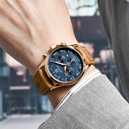 Benyar BY-5160 Moonphase Chronograph Watch Image 2