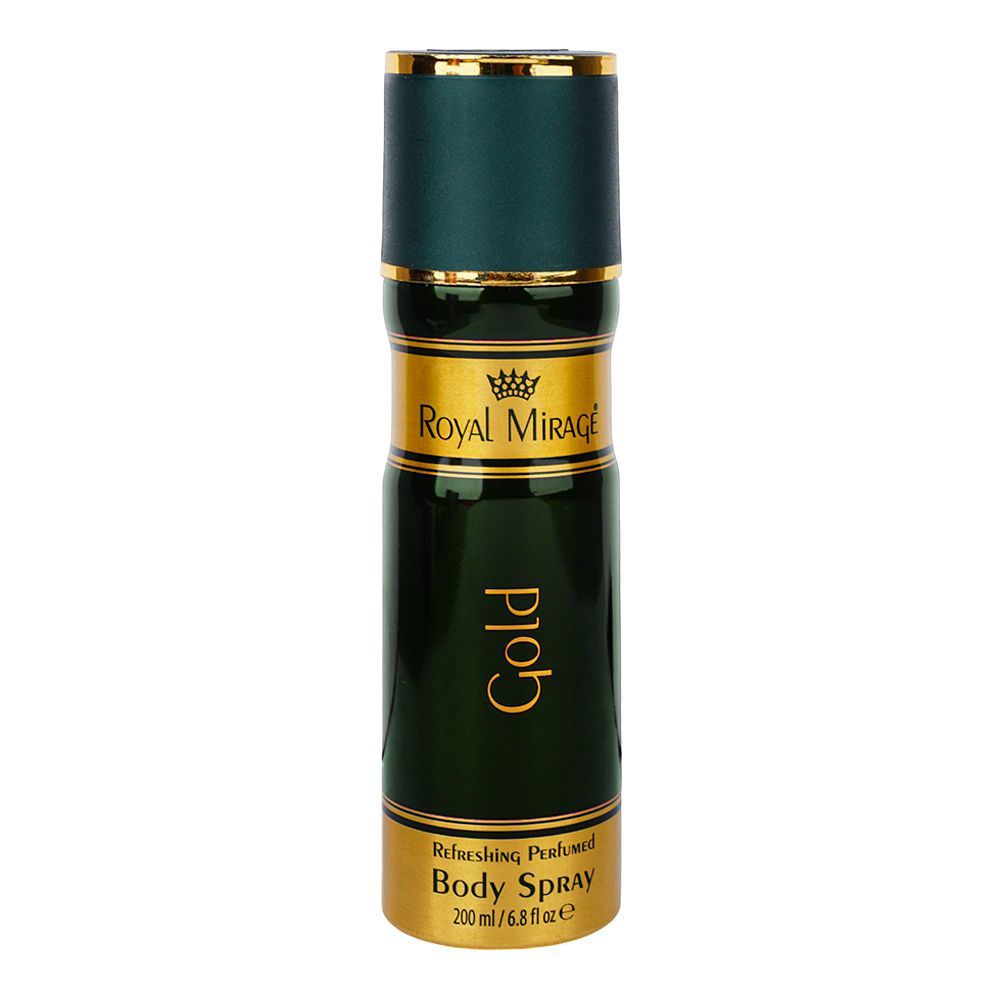 Royal Mirage Gold Refreshing Perfumed Body Spray, For Men & Women, 200ml - Main Image