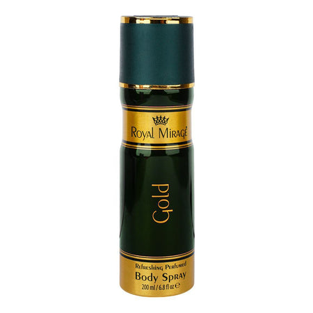 Royal Mirage Gold Refreshing Perfumed Body Spray, For Men & Women, 200ml - Main Image