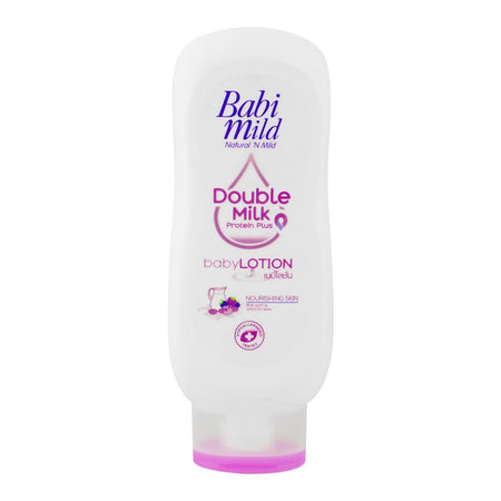 Babi Mild Double Milk Baby Lotion, 180ml - Image 2