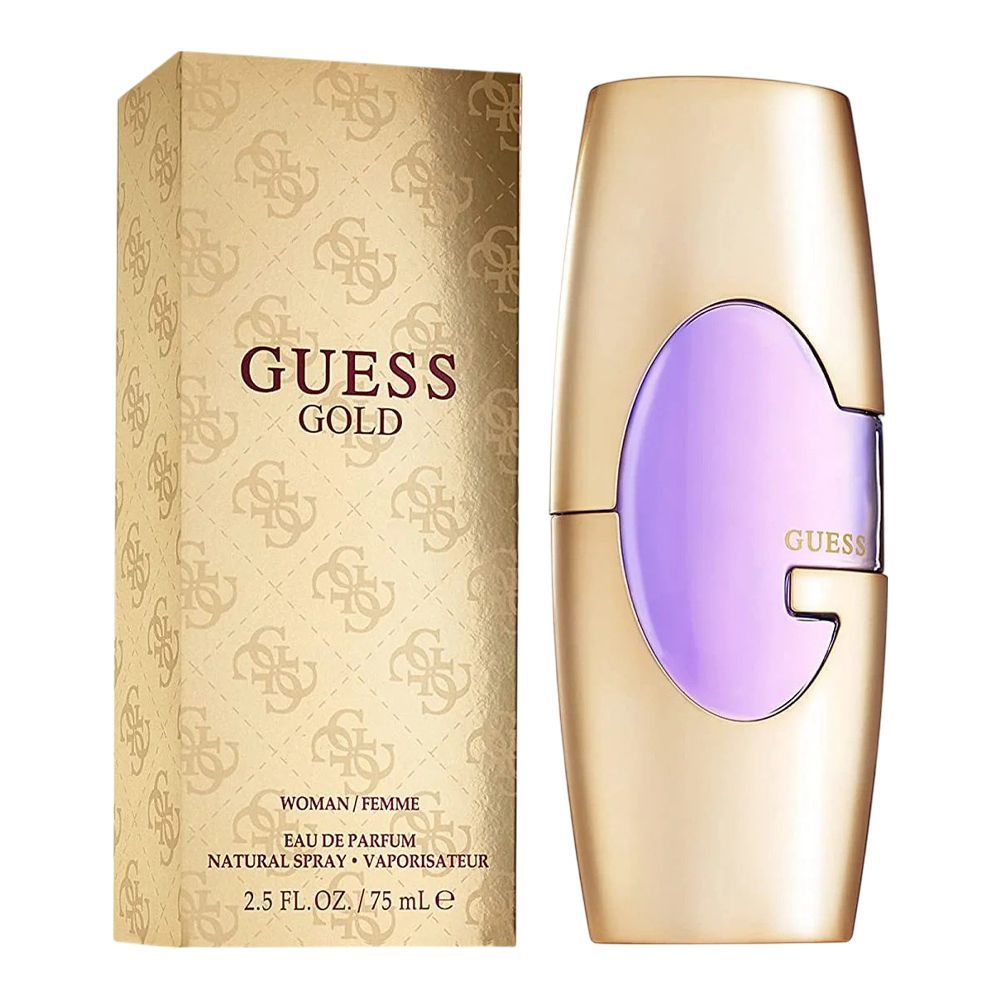 Guess Gold Perfume, Eau de Parfum, For Women, 75ml - Main Image