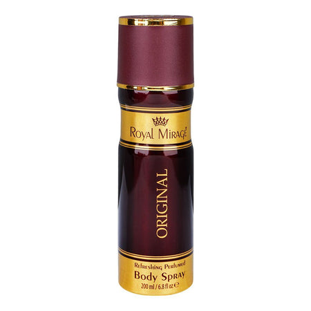 Royal Mirage Original Refreshing Perfumed Body Spray, For Men & Women, 200ml - Main Image