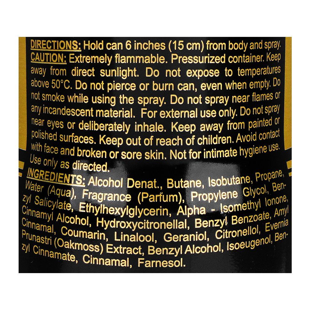Royal Mirage Night Refreshing Perfumed Body Spray, For Men & Women, 200ml - Image 3