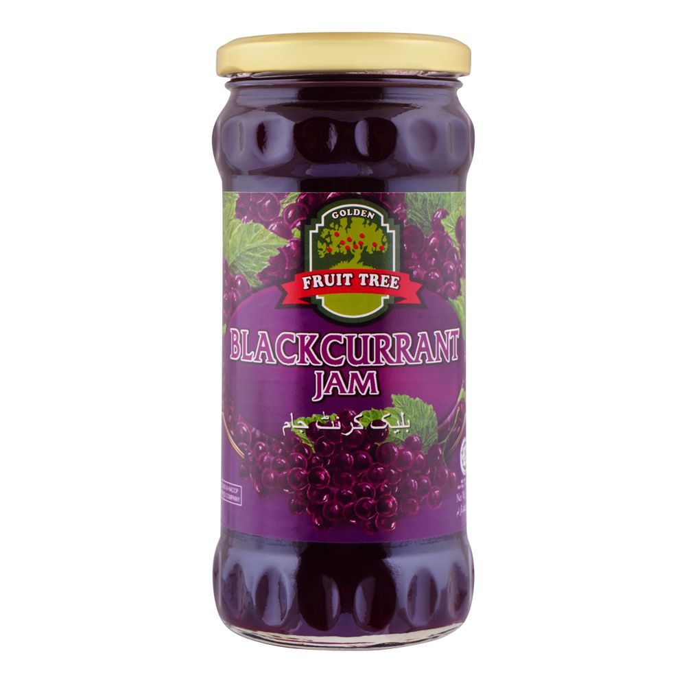 Fruit Tree Black Currant Jam, 440g - Main Image