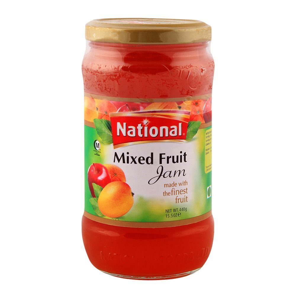 National Mixed Fruit Jam 440gm - Main Image