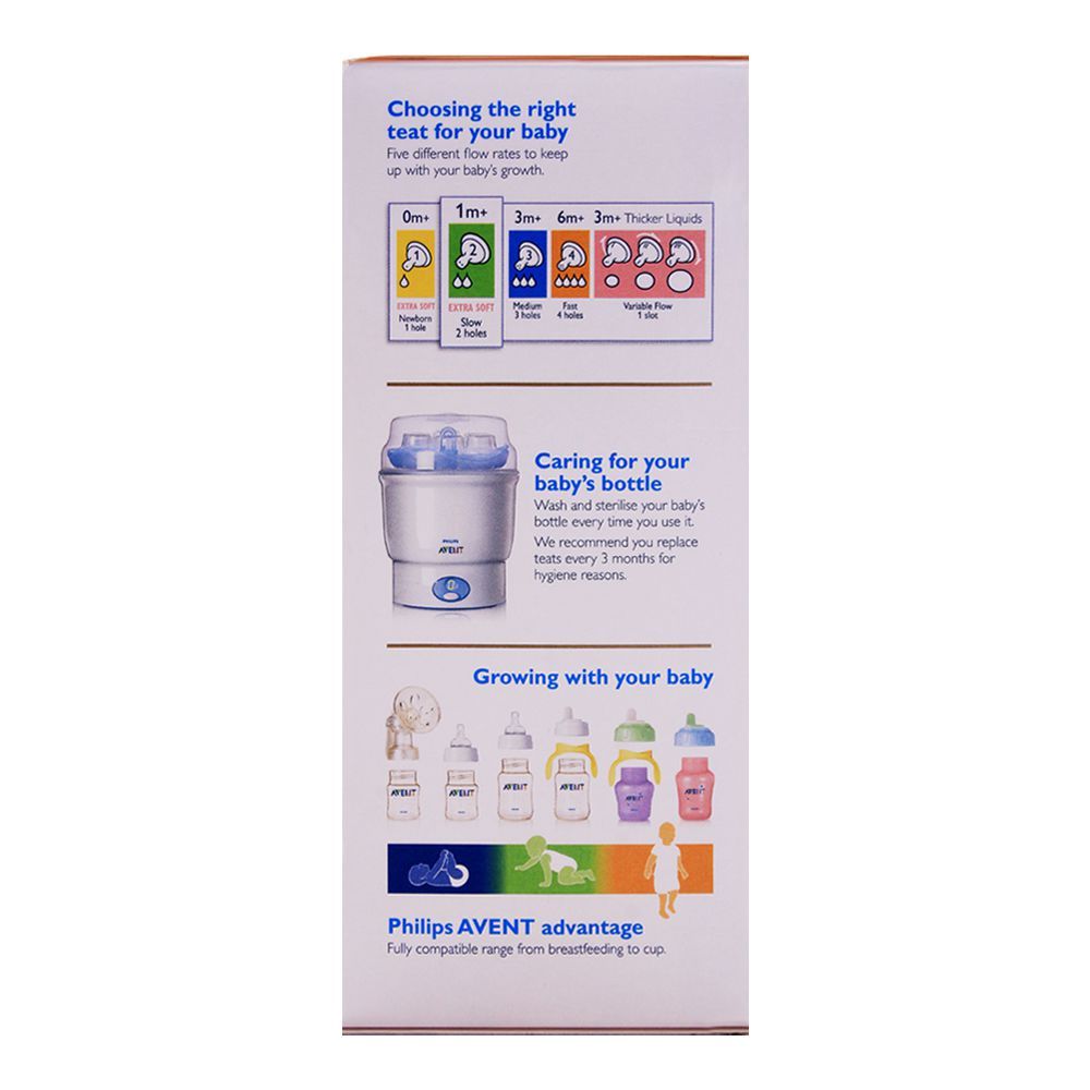 Avent Feeding Bottle, 2-Pack, 1m+, 260ml/9oz, SCF663/27 - Image 5