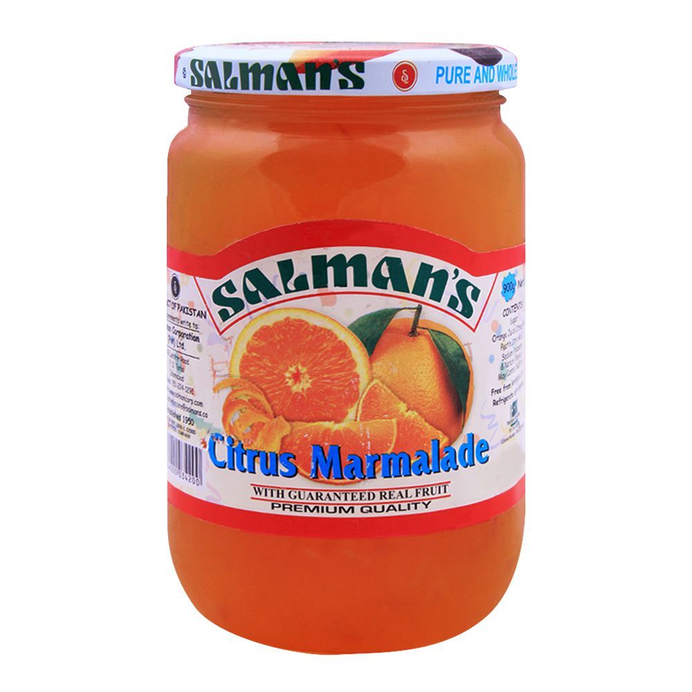 Salmans Citrus Marmalade Jam 900g - Main Image
