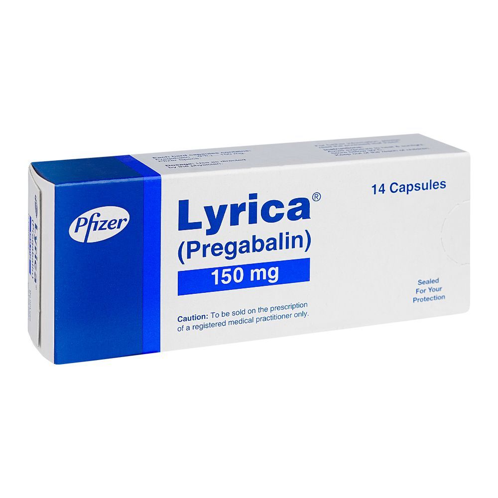Buy Lyrica Capsules, 14-Pack, 150mg Online in Pakistan – Shopaholic.pk